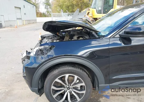 2022 Ford Explorer St из США, поврежденный, VIN 1FM5K8GC9NGA05173